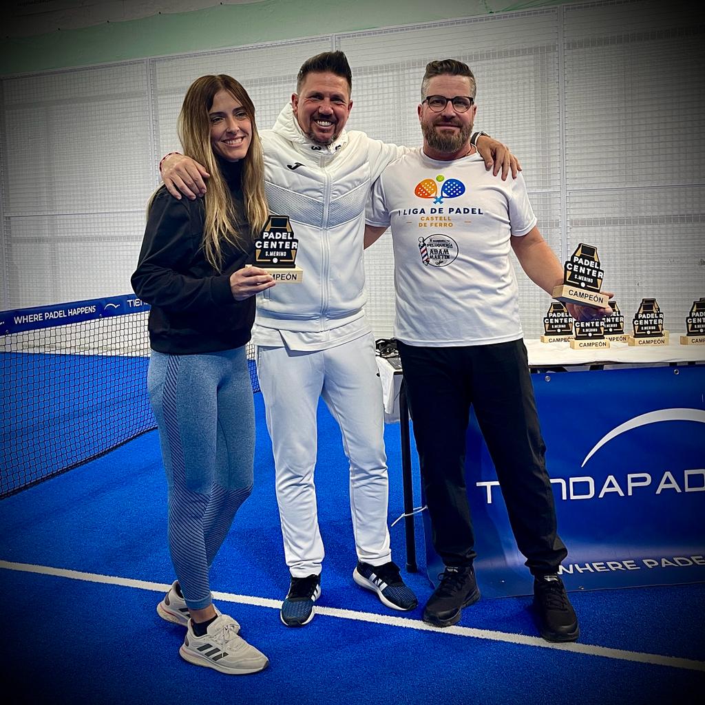 Adam Martín Gallardo y Azucena García campeones del Mixto C