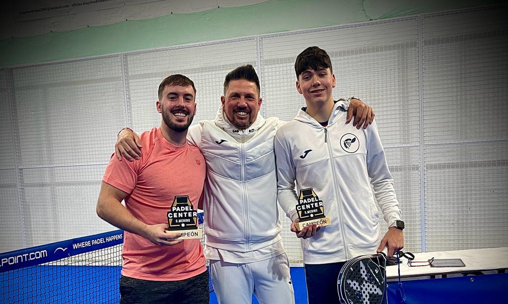 Campeones 2ª categoría masculina en torneo inauguración pádel center Motril