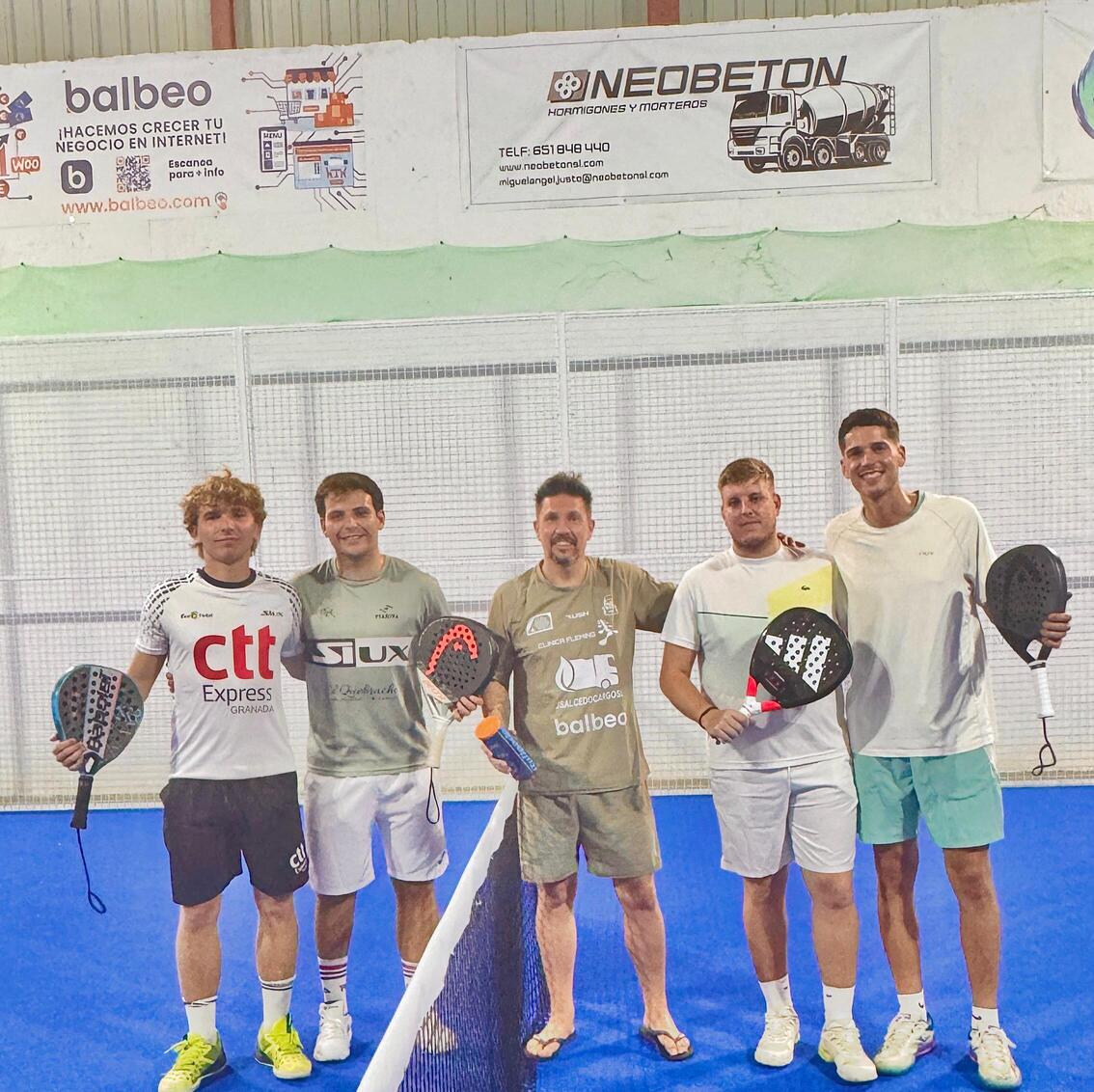 Final de 2da categoría en el XXI Torneo de Pádel Mármoles Martín Rubiño 2026 en Motril