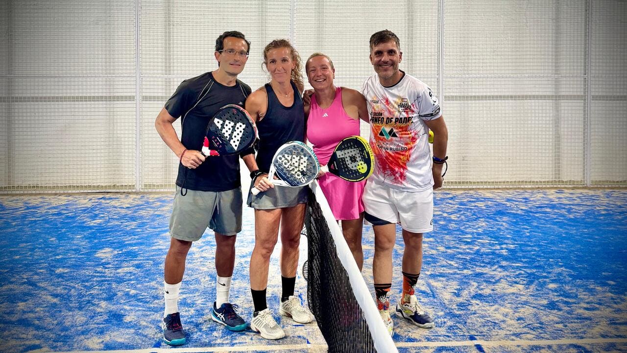 Joaquín Pedriza y Nuria Tejada junto a Javier Jódar Rodríguez e Isabel Millán Abarca