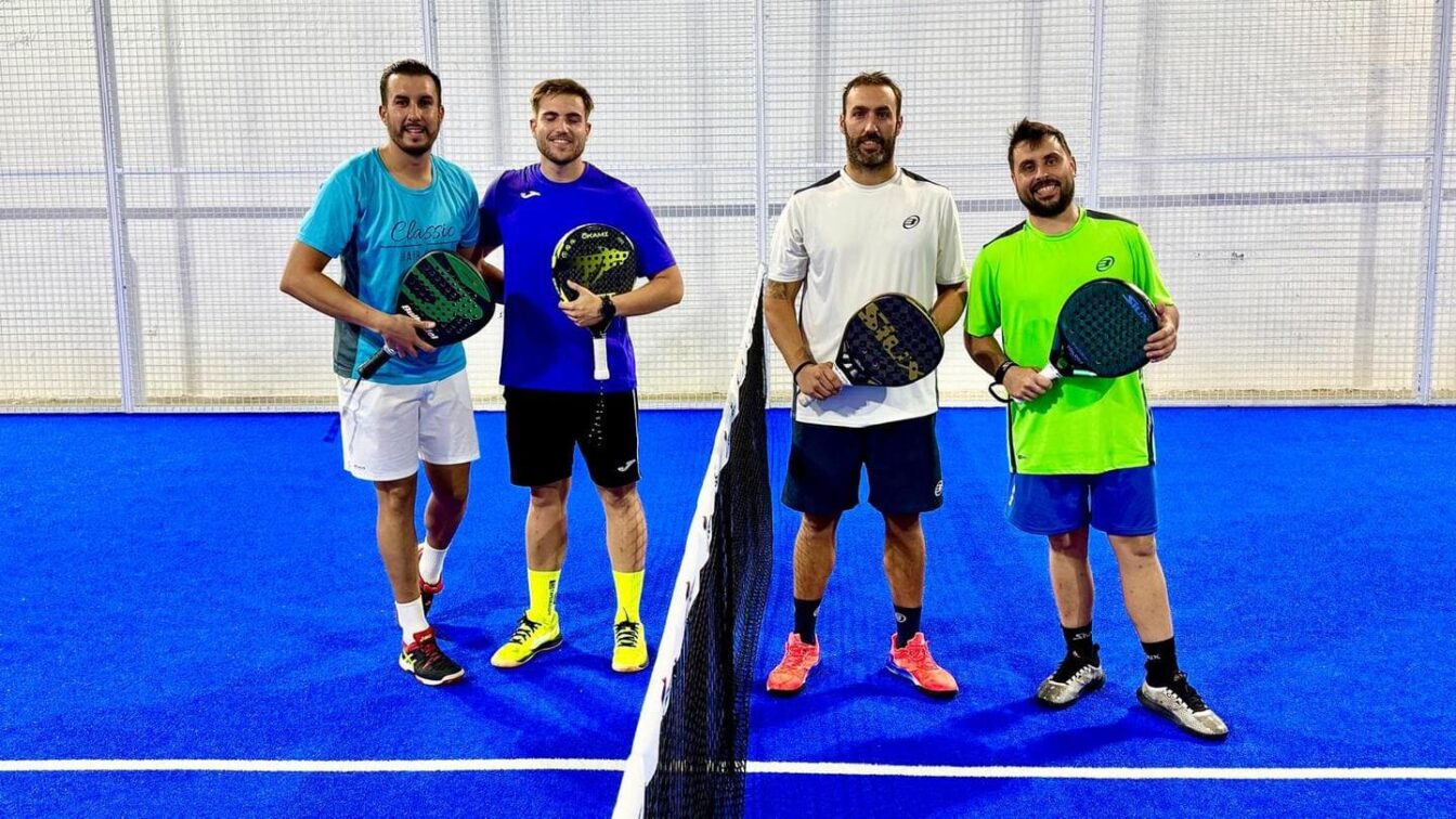 
José Antonio Rodríguez Navarro y Alvaro Lopez vs Ismael Ruiz y Tomas Molina Lopez