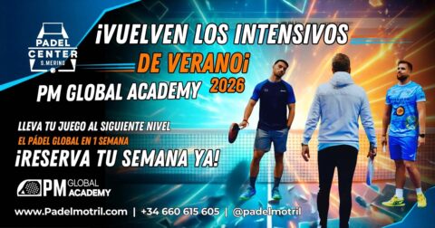Entrenamientos intensivos de pádel en Verano en Motril